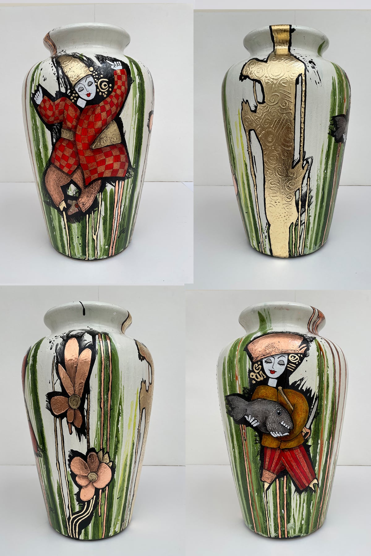 Hun sværger, at fisken selv hoppede i favnen