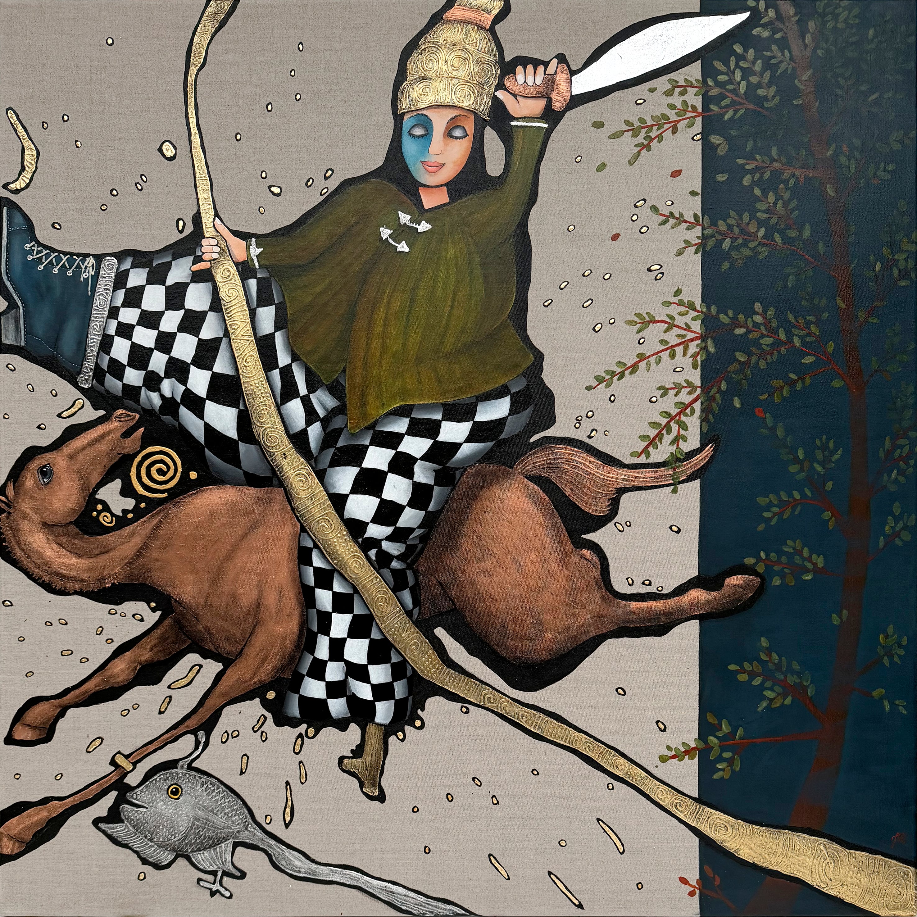 Hvis vi møder det samme træ igen, så panikker jeg