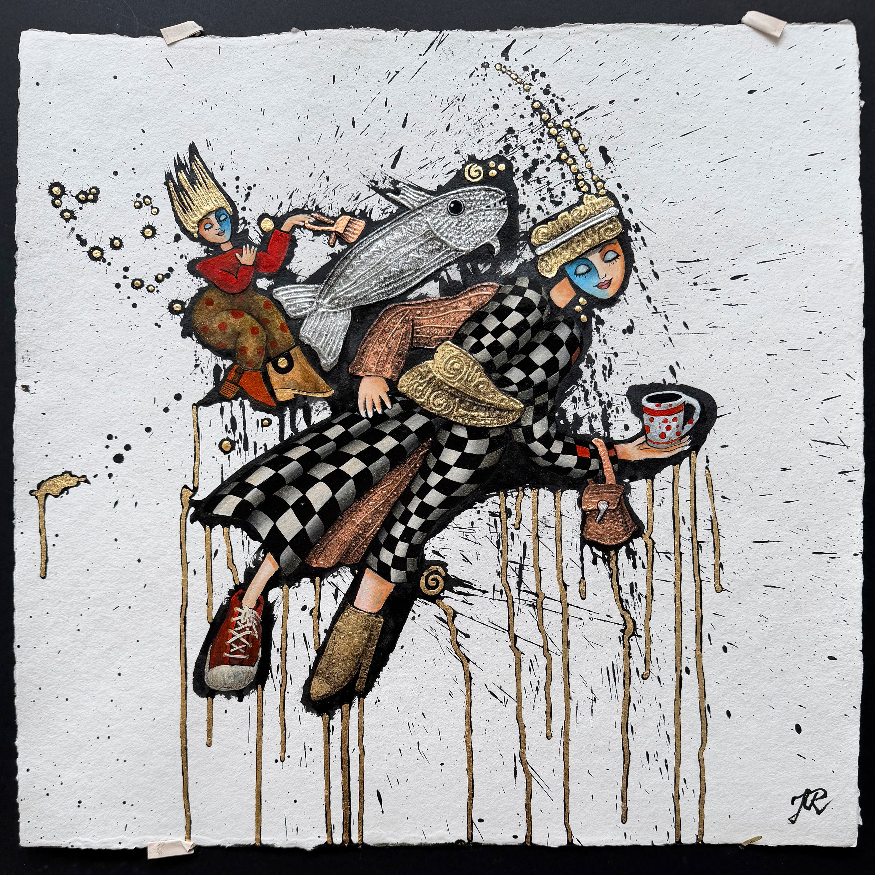 Oohh Noo… kaffen må bare ikke vælte!